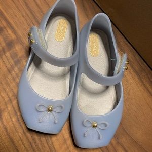 Mini Melissa Blue ballet size 8 kids